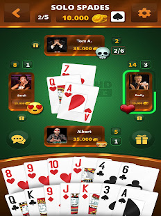 Spades -Batak HD Online 54 APK screenshots 5