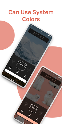 MaterialPods: AirPods battery Screen 2