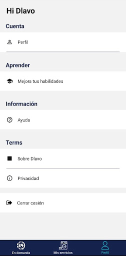 Dlavo partner Screen 3