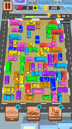Unlock Car Out Jam Puzzle Game Screen 2