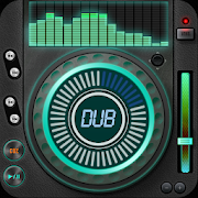 Dub Music Player am linken Bildschirmrand.