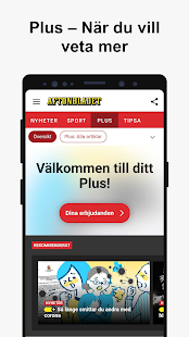 Aftonbladet Nyheter Screenshot