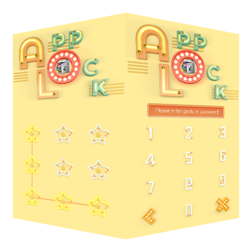AppLock Theme Neon logo
