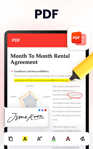 Document Reader - PDF Editor screenshot 17