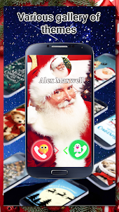 Santa Call Screen Prank