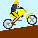 bike mountain game icon
