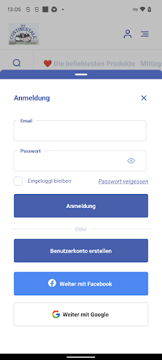 Die Continentale Pizzaservice Screen 2