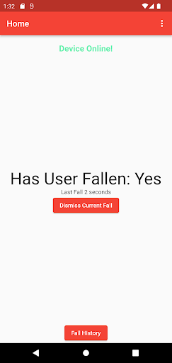 FallWatch Screen 2