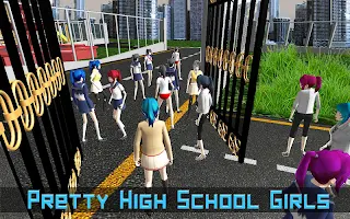 High School Girl Simulation - Screenshot 1