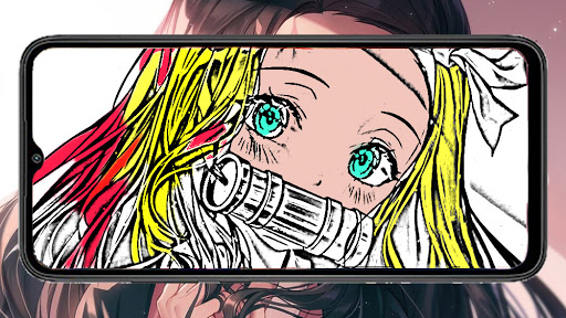 demon blade coloring - v1.3