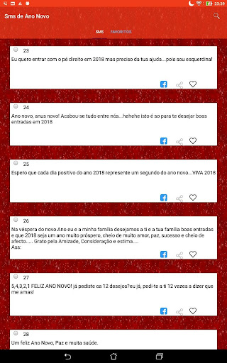 Visualização do aplicativo