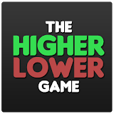 Higher Lower Game: Search icon
