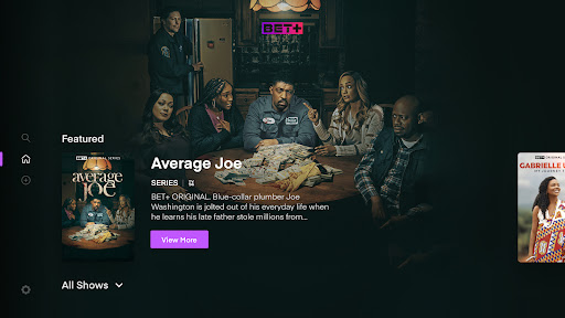 BET+ screenshot