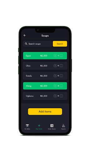 Android application FoodEase screenshort