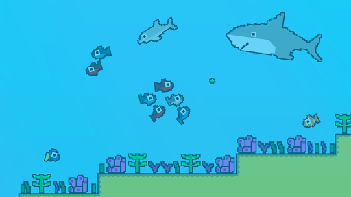 Android application Shoal of fish screenshort