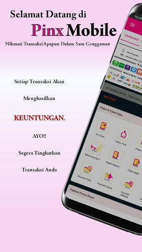Android application PinX Mobile screenshort