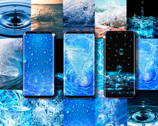 Android application Watersplash live wallpaper screenshort