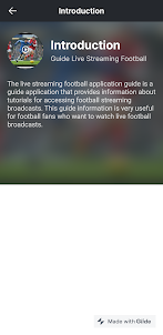 Guide Live Streaming Football