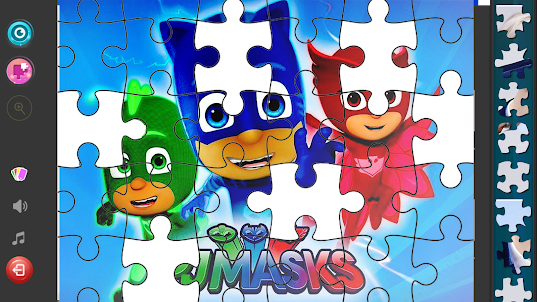 Pj jigsaw puzzle mask