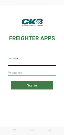 Android application Freighter screenshort