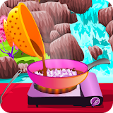 girls cooking toy variety dish icon