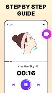 Ejercicios de yoga facial, cuidado de la piel MOD APK (Premium desbloqueado) 4