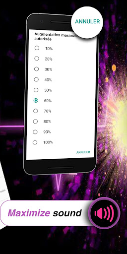 Extra volume booster Maximizer Screen 2
