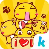 Kika Pro Hamicat Sticker Gif icon