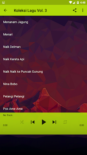 Lagu Nasional Pendidikan Dasar Screen 3