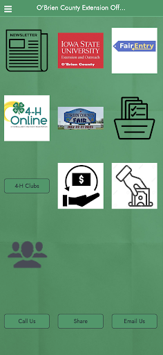 Android application O'Brien County 4H screenshort