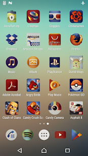 Винтидж - екранна снимка на пакет с икони