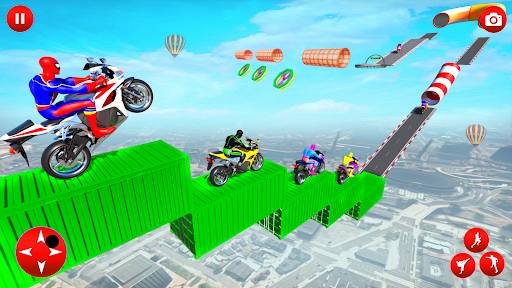 Superhero Mega Ramp Bike Games 1.19 screenshots 24