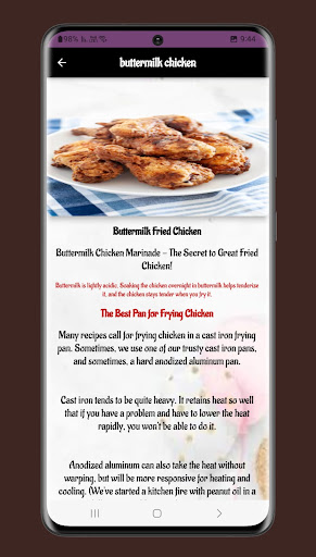 fried chicken Screen 2