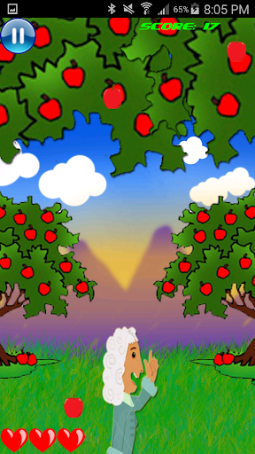 Newtons Gravitational Apples