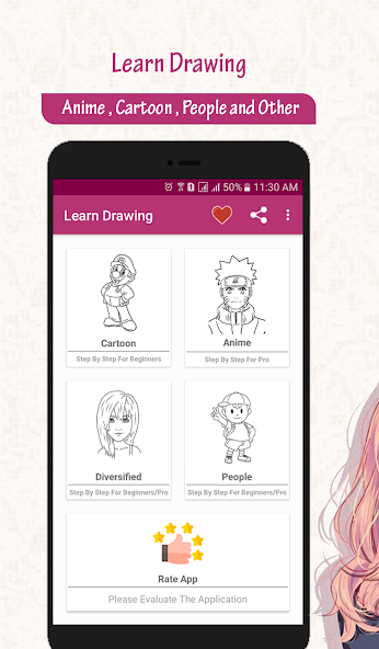 Learn to Draw Anime Manga APK + Mod for Android.