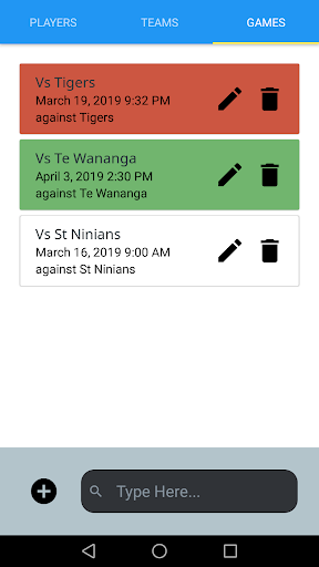 Android application Netball Ninja screenshort