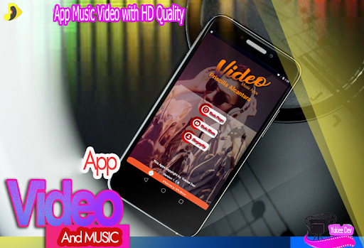 Android application Priscilla Alcantara Song screenshort