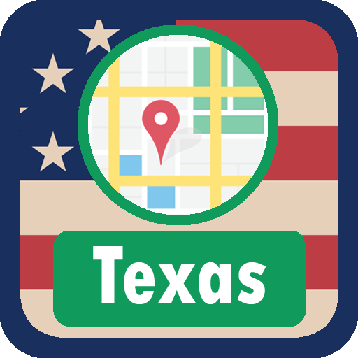 USA Texas Maps  Icon
