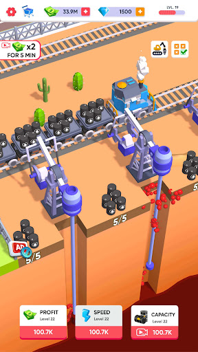 Oil Mining 3D - Petrol Factory - Simulation - games