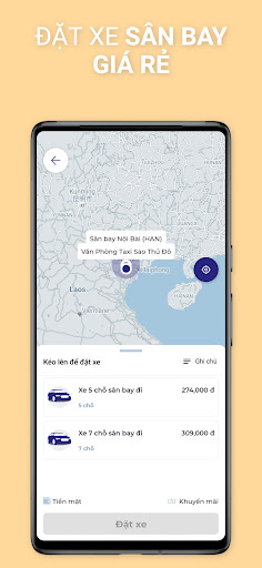 BookCar - App đặt xe giá rẻ Screen 2