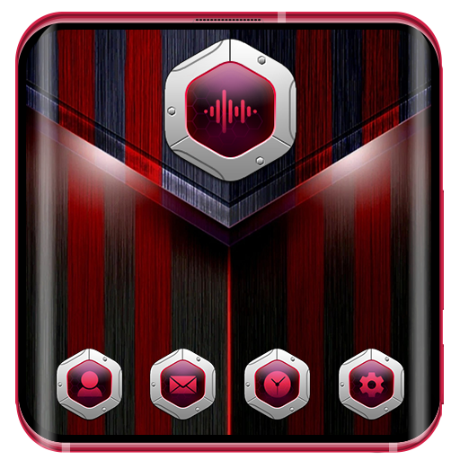 Black Shark Red Icon Pack logo