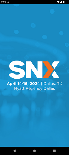Android application SNX24 screenshort