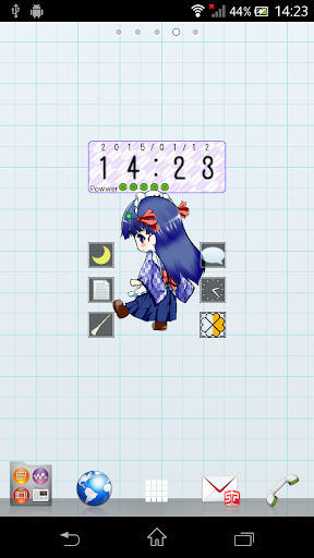 デスクトップマスコットLiplis Lili Renew Screen 3
