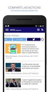 News Argentina. Noticias y Dia Screenshot