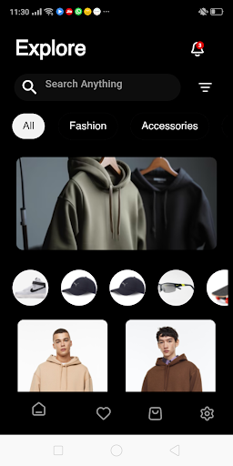 Android application PocketKart screenshort