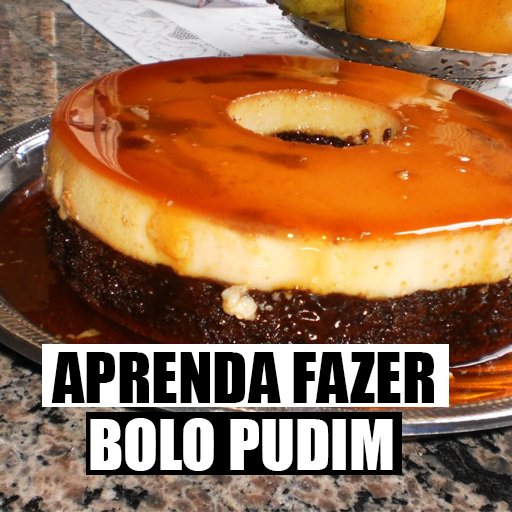 Como fazer bolo pudim logo