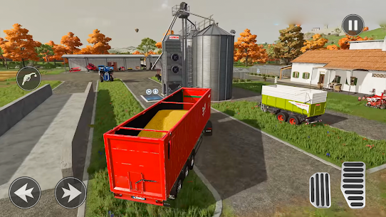 Real Farm Tractor Trailer Game Mod Apk 2