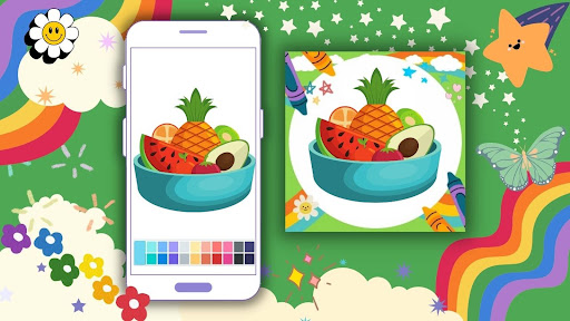 Off Coloring Book Raw Fruit