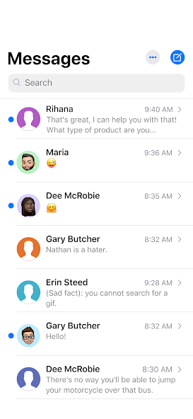 AI Messages OS15 - Messenger 11.2.1 APK + Mod (Unlimited money) untuk android