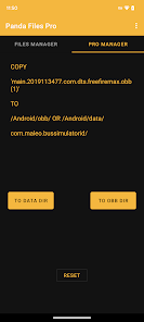 Captura 5 Panda Files Pro - Data & Obb android